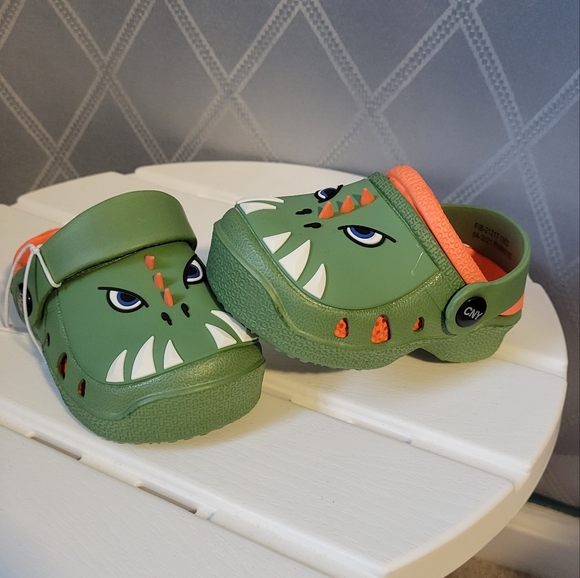 Other - Dinosaur themed croc style shoe